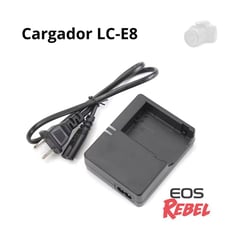 GENERICO - Cargador para canon lc-e8 para lp-e8 - t2i t3i t4i t5i nuevo