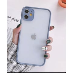 GENERICO - Fvk importaciones - case protector iphone 11 PRO transp. borde acero