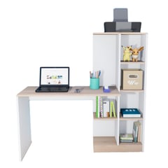 WONDER WOOD MUEBLERIA - Escritorio Organizador Robert simple BlancoNatural