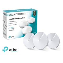 TP LINK - TP-Link Deco M5 3 Pack Sistema Wifi 5 GHz 2,4 GHz Dual Band Ac1300