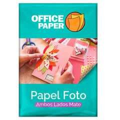 OFFICE PAPER - Papel Ambos Lados Mate 140g por 20 Hojas A4