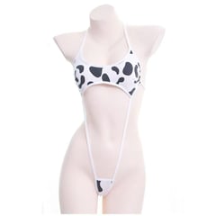 GENERICO - Sexy lenceria de blanco y negro con Ropa Interior