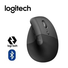 LOGITECH - Mouse LIFT Vertical Inalámbrico Bluetooth NEGRO