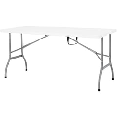 UNIVERSAL - Mesa Plegable 152x70x74 Blanco