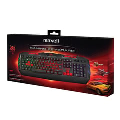 MAXELL - Teclado Ca-Kb-1200 Gaming Illumunated Keyboard-Negro