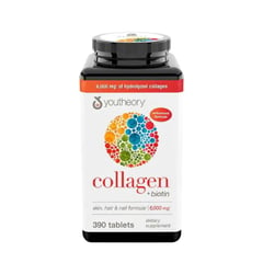 YOUTHEORY - Suplemento Collagen Colageno Hidrolizado x 390 Tabletas