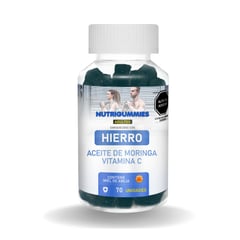 NUTRIGUMMIES - Adulto Hierro Aceite de Moringa y Vitamina C 70 Gomitas