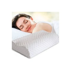 IMPORTADO MC - Almohada Ergonomica Viscoelastica Memory Pillow Funda