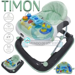 HI BABY - Andador Musical Bluetooth 3 Niveles TIMON VERDE