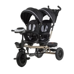 EBABY - Triciclo Mellicero Lazzo Duo EB302 NegroGris