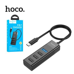 CONVERTIDOR ADAPTADOR HUB 4 EN 1 HB25 TYPE C Extensor para PC Notebook