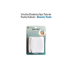 BEAUTY TOOLS - Vincha Diadema Spa Tela de Toalla Kabuki