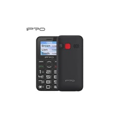 IPRO - Celular BASICO 4G F183S Radio FM Camara TECLAS GRANDES Negro