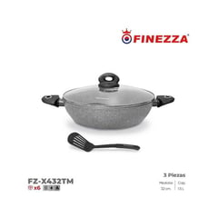 FINEZZA - Olla Antiadherente de Granito 32 Cm