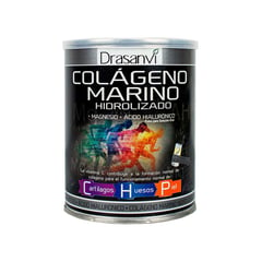 DRASANVI - Colágeno Marino Hidrolizado Magnesio Sabor Vainilla 300 gr