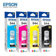 EPSON - Kit de 4 tintas 544, Cian,Magenta, Yellow,Black