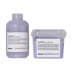 DAVINES - Pack Love Smoothing - Shampoo 250ML Acondicionador 250ML