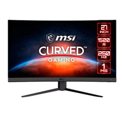 Monitor Gamer Pantalla 27" FHD 250 Hz Curvo