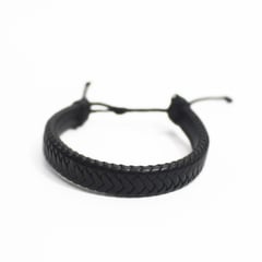 MANYA - Pulsera De Cuero Regulable De Hombre