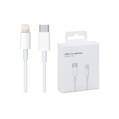 GENERICO - Cable 1m usb tipo c a lightning compatible con apple