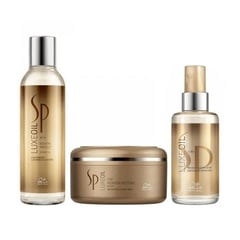 WELLA - - Tripack SP Luxe Oil Shampoo Mascarilla Oil