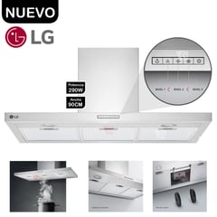 LG - Campana Extractora HCEZ3605S2 con Filtro 90cm 3 Velocidades