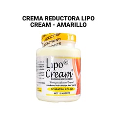 IMPORTADO - Crema reductora Lipo Cream Amarillo