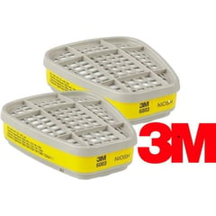 3M - Cartucho contra vapores orgánicos y gases ácidos Mod6003