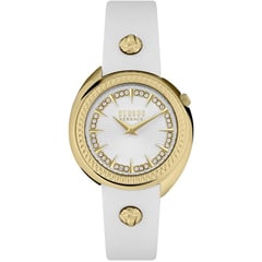 VERSUS VERSACE - Reloj Tortona Crystal VSPHF2921 para Mujer en Blanco