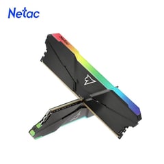 NETAC - Memoria Ram Ddr4 - 16gb 3200mhz Pc Gamer RGB - Blindaje