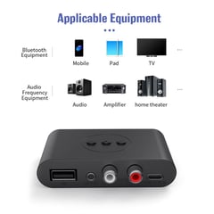 UNIVERSAL - Receptor de Audio con Bluetooth 5.2 Adaptador Inalámbrico