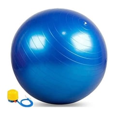 XFIT - Pelota Pilates Yoga Azul 75cm Gym