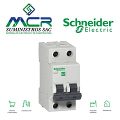 SCHNEIDER ELECTRIC - INTERRUPTOR TERMOMAGNETICO 2P 16A 10KA 230V Easy9 Schneider