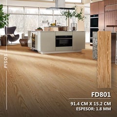 DECOKASA - Piso laminado pvc autoadhesivo cubre 5m2 - Fd801