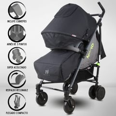 BABY GO - Coche Bastón Deportivo NITRO 2023 Black