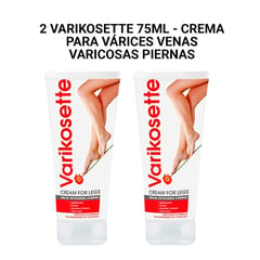 HENDELS GARDEN - 2 Varikosette 75ml - Crema para várices venas varicosas piernas