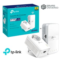 TP LINK - TL-WPA7617 KIT TP-Link Kit Extensor Powerline Wifi AV1000 AC1200