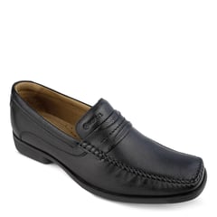 HAWERL - Zapato Confort Vestir Hombre H335 Negro