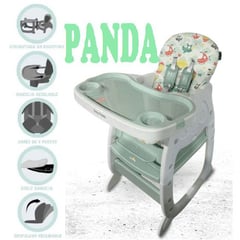 BABY HAPPY - Silla de comer PANDA con escritorio