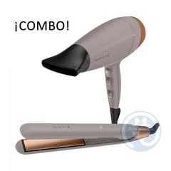 REMINGTON - Combo Colágeno Therapy Alisadora S31A y Secador D26A 1900 W