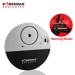 DOBERMAN - Alarma Para Puertas Y Ventanas - - Sensor De Vibracion