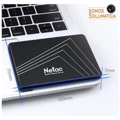 NETAC - Disco Duro Solido - SSD 256gb - 2.5 Laptop/pc