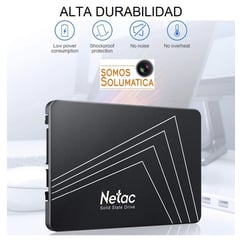 NETAC - Disco Duro Solido - SSD 512gb - 2.5 Laptop/pc