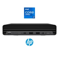 HP - Mini cpu core i7 - 12th gen - 8GB ram - 512GB SSD - HP Pro mini 400 G9