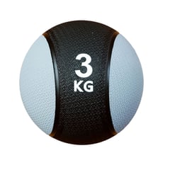 GENERICO - Pelota O Balón Medicinal Con Rebote Funcional 3 Kg