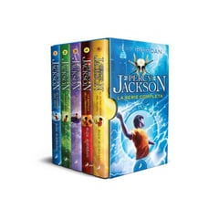 SALAMANDRA - ESTUCHE PERCY JACKSON Y LOS DIOSES DEL OLIMPO - COLECCIÓN 1 - 5