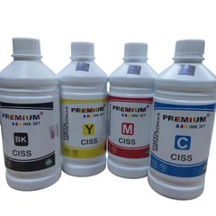 PREMIUM - Pack Tinta 1 Litro Premium Impresoras Black Cian Yellow Magenta