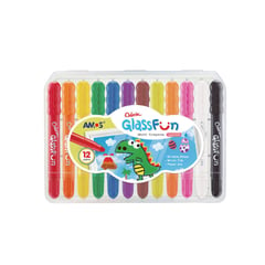 AMOS - Crayones Lavables - Glass Fun (Estuche X 12)