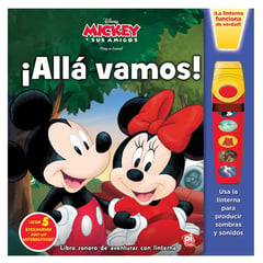 EUROSURBOOKS - LINTERNA - MINNIE Y MICKEY - ALLA VAMOS