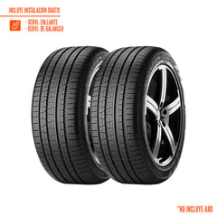 PIRELLI - Pack de 2 Llantas 275/45R21 Scorpion Verde All Season 110W